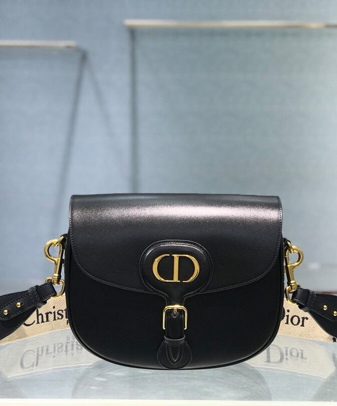 Christian Dior Large Dior Bobby Bag Black